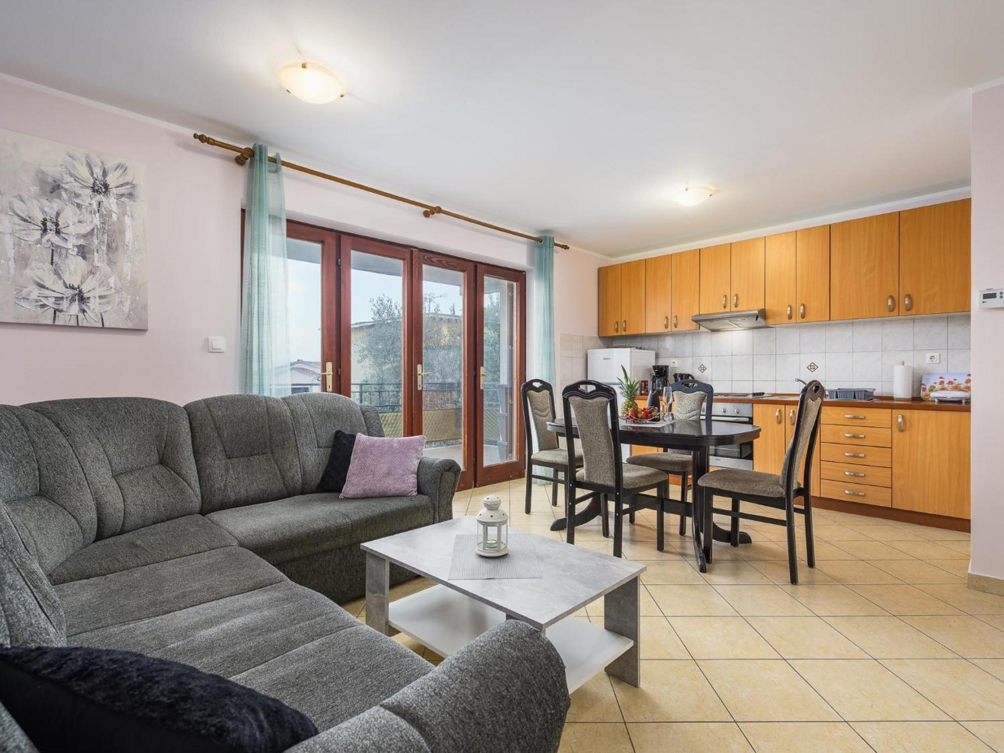 Apartments Vilma 로브란 객실 사진